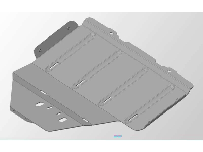 Защита картера ТСС алюминий 4 мм для Subaru XV 2011-2017