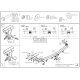 Фаркоп оцинкованный Galia шар A для Hyundai Santa Fe/Kia Sorento 2006-2012