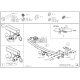 Фаркоп оцинкованный Galia шар A для Mitsubishi Outlander 2012-2021