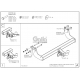 Фаркоп оцинкованный Galia шар A для Ford Tourneo/Transit Custom 2013-2021
