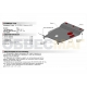Защита картера и КПП Автоброня для 1,2/1,4/1,6 сталь 2 мм для Hyundai i20 2008-2012