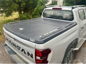 Рейлинги на крышку кузова (комплект Premium) 4шт для Great Wall Wingle 7 4WD 2.0 TD 2020-н.в. №GRWALWING720-43