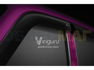 Дефлекторы окон Vinguru для Lada 2108 2 штуки для ВАЗ 2108 № AFV28584